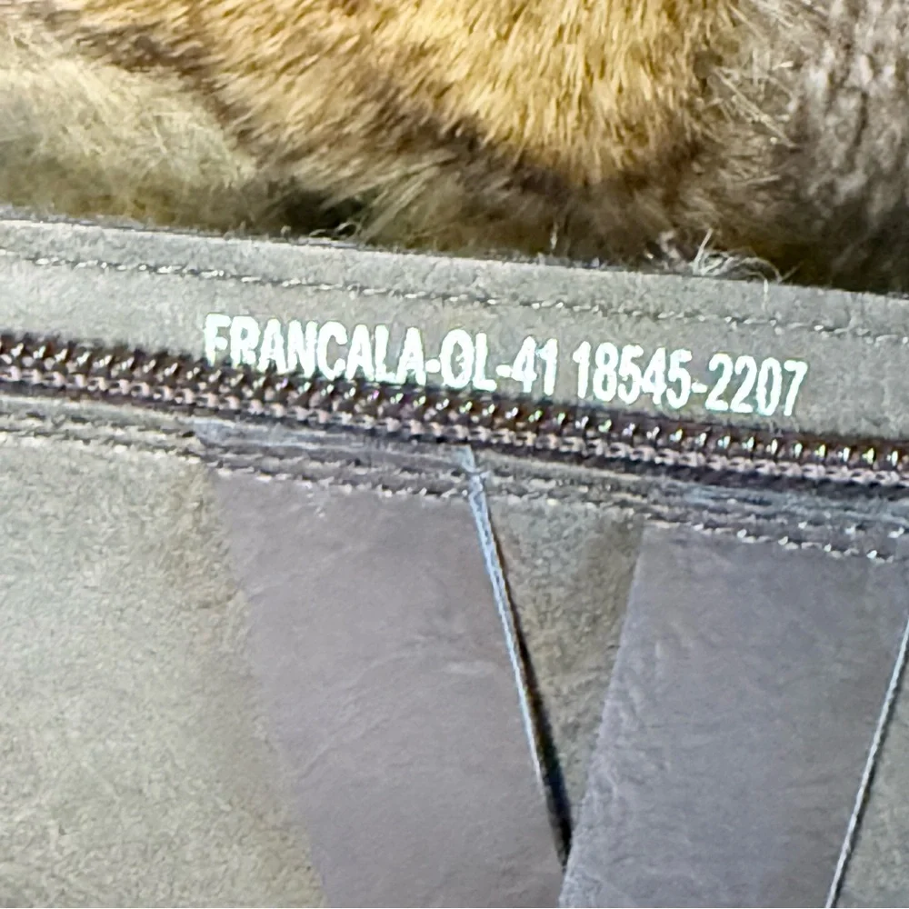 NIB Spring Step Francala Faux Fur Lined Olive Green Boots-Size 41 (9.5-10)